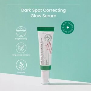 The **AXIS-Y Dark Spot Correcting Glow Serum** is a lightweight serum designed to address dark spots, uneven skin tone, and post-inflammatory hyperpigmentation. It contains **Niacinamide (5%)**, which helps brighten skin and reduce pigmentation, as well as **Squalane** to hydrate and improve skin barrier health. AXIS-Y formulates its products with a focus on natural, plant-derived ingredients, often beneficial for sensitive and acne-prone skin. The serum is known for its **non-comedogenic** properties, which means it won't clog pores, and it contains **natural extracts** like **papaya** and **sea buckthorn** to promote a radiant glow. It’s recommended for all skin types but is especially popular among those with oily or acne-prone skin, as it’s both gentle and effective. ### Key Benefits - Reduces appearance of dark spots and discoloration - Brightens and evens out skin tone - Hydrates without leaving a heavy or oily feel - Free from artificial fragrance and essential oils ### Application For best results, apply the serum to cleansed and toned skin, gently patting it in until fully absorbed. It can be used both in the morning and evening routines but should be followed by sunscreen during the day to prevent further darkening of spots due to sun exposure.