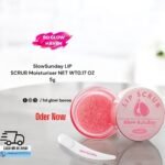 SlowSunday LIP SCRUB Moisturiser NET WTO.17 OZ 5g