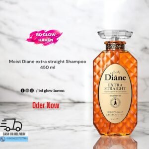 Moist Diane Extra Straight Shampoo 450ml bottle – BD Glow Haven Bangladesh