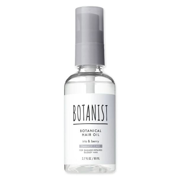 Botanist Botanical Hair Oil Iris & Berry Damage Care 80ml Bottle