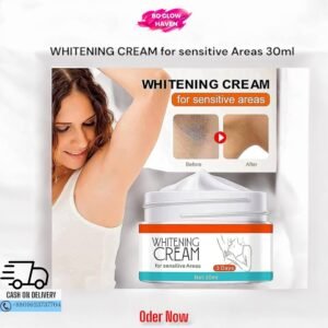 Whitening Cream for Sensitive Areas 30ml – Underarm & Bikini Brightening Cream BDGlowHaven