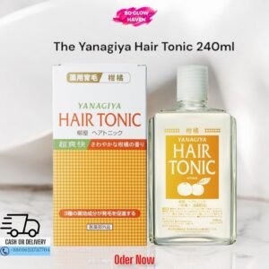 Yanagiya Hair Tonic Citrus 240ml bottle with box – Japanese hair care product