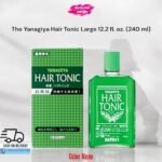 Yanagiya Hair Tonic Medicated 240ml green bottle with box – Japanese herbal hair growth product