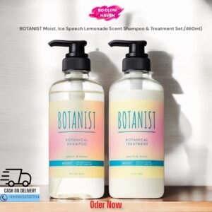 BOTANIST Moist Ice Peach Lemonade Shampoo and Treatment Set 460ml – Peach & Lemon Scent – BD Glow Haven