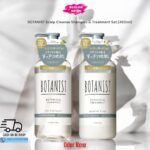 BOTANIST Scalp Cleanse Shampoo and Treatment Set – 460ml – Japanese Botanical Haircare for Oily Scalp