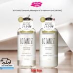 BOTANIST Smooth Shampoo and Treatment Set – Green Apple, Rose, Berry – 460ml – Japanese Botanical Haircare
