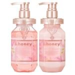 &honey Melty Extra Moist Shampoo and Treatment Set – Japanese Pink Haircare Bottles