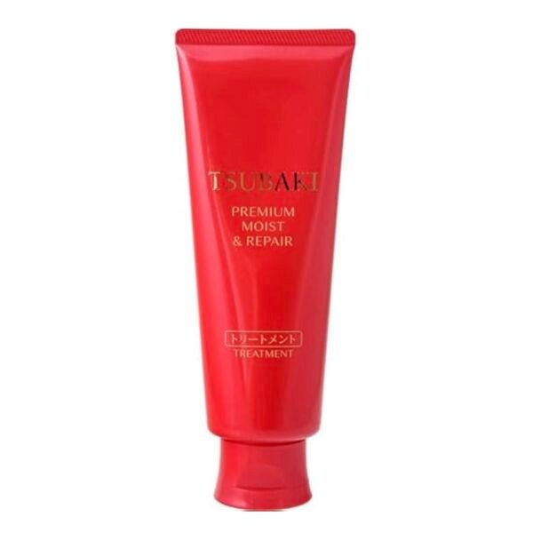 Tsubaki Premium Moist & Repair Treatment Tube – Japanese Hair Mask for Damaged Hair